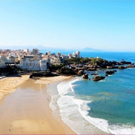 Studio Front De Mer Avec Piscine Et Balcon A Biarritz - Fr-1-3-412 外观 照片
