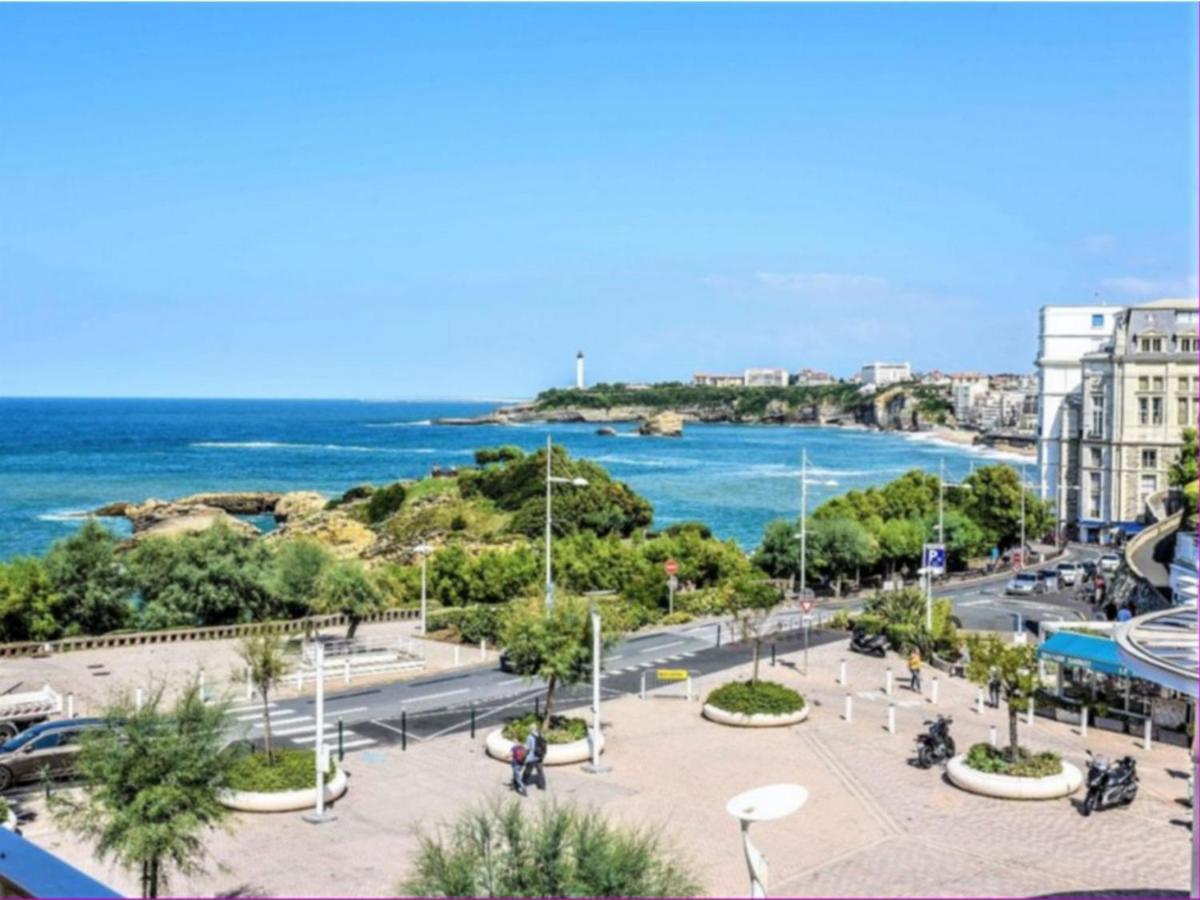 Studio Front De Mer Avec Piscine Et Balcon A Biarritz - Fr-1-3-412 外观 照片