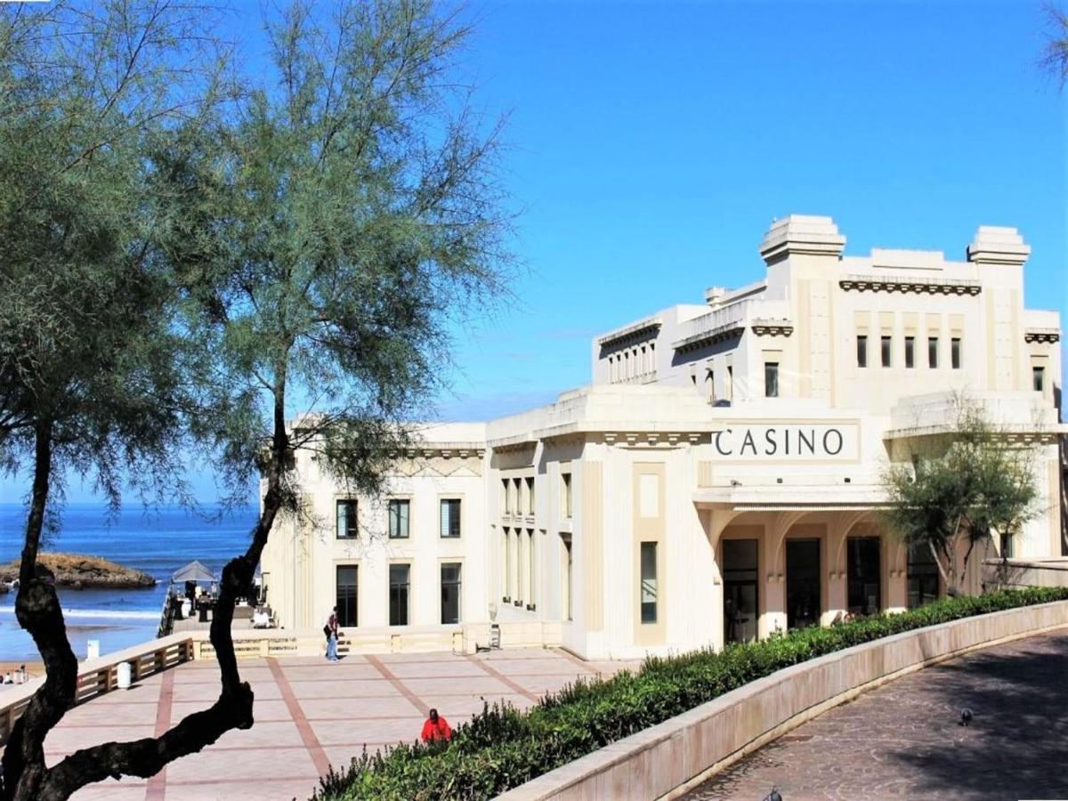 Studio Front De Mer Avec Piscine Et Balcon A Biarritz - Fr-1-3-412 外观 照片