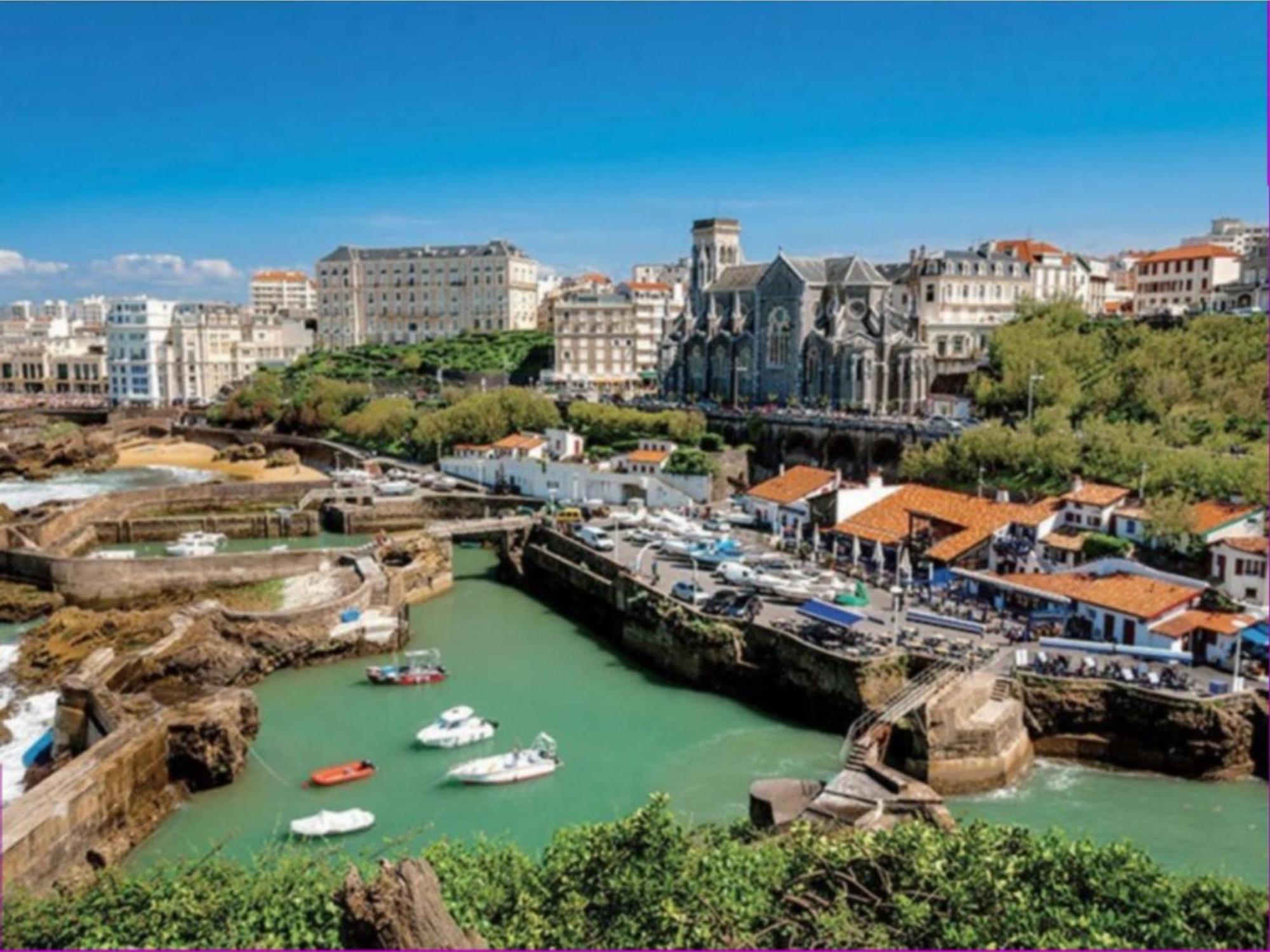 Studio Front De Mer Avec Piscine Et Balcon A Biarritz - Fr-1-3-412 外观 照片
